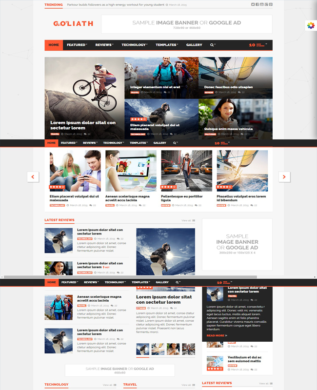 GOLIATH - Entertainment News & Reviews Magazine Template