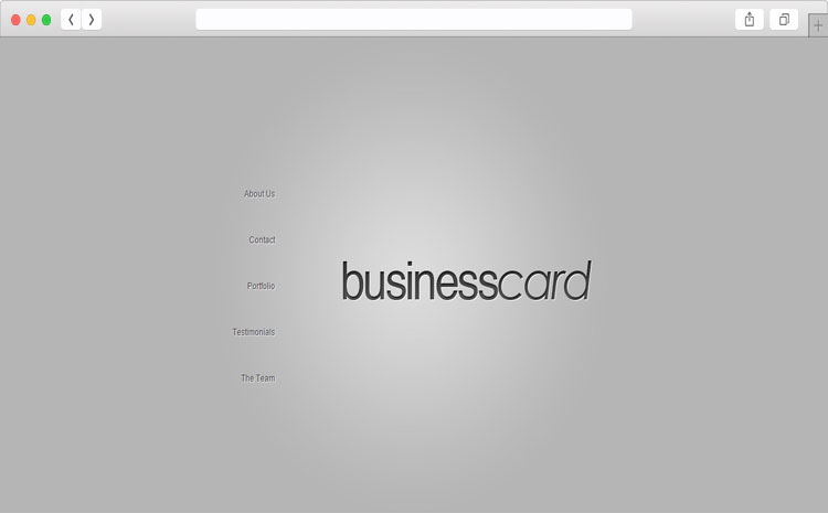BusinessCard - Personal vCard WP Theme