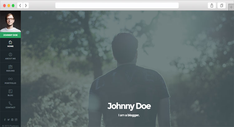 Empathy - Unique & Sleek design WordPress Resume Theme