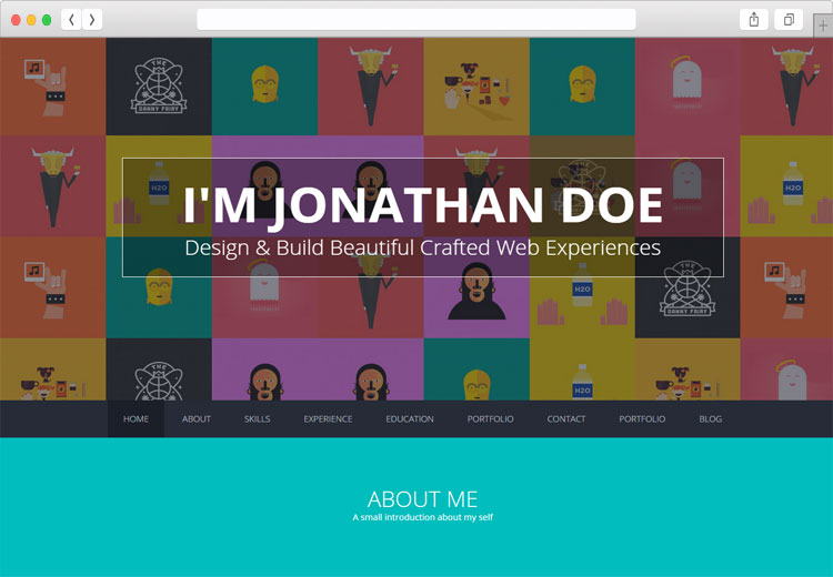 Flatoo – Resume theme for WordPress