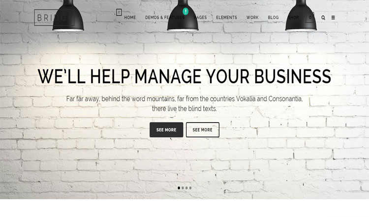 BRIDGE - RESPONSIVE MULTIPURPOSE THEME