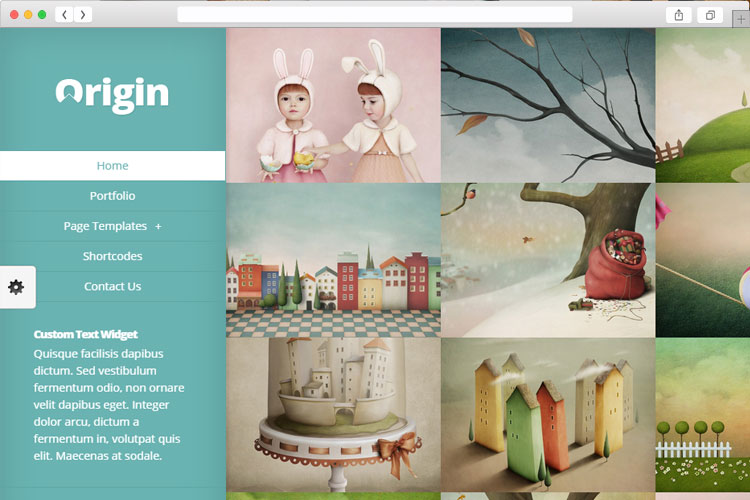 Origin - Personal Portfolio WordPress Blog Theme