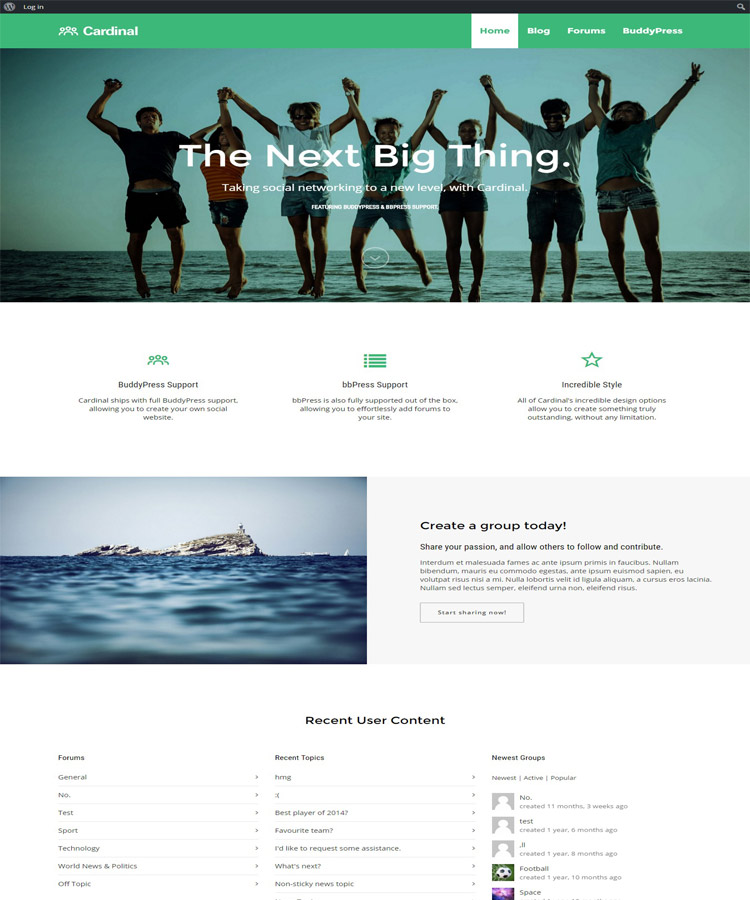 Cardinal - Best Multipurpose WordPress theme
