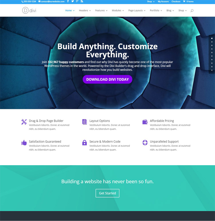 Divi – Multipurpose Theme