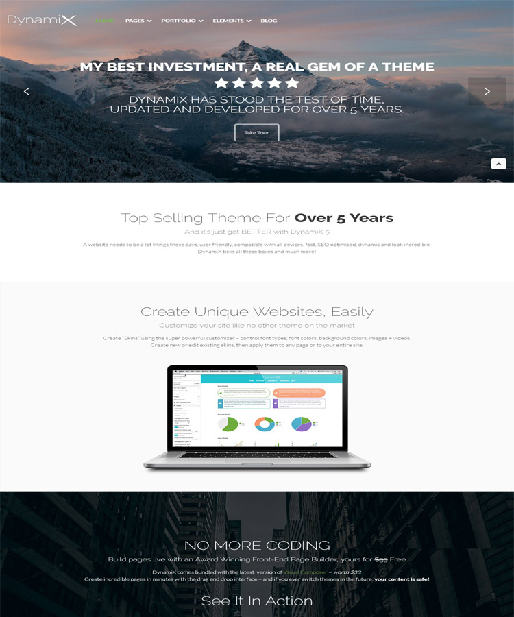 Dynamix - Multipurpose Business Theme