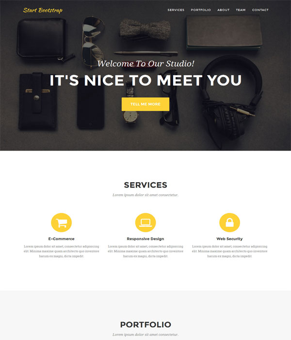 Lambda - Multi-Purpose Bootstrap Template