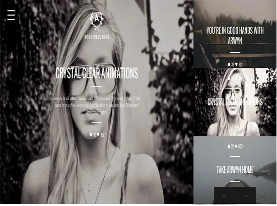 Arwyn - Creative Personal HTML Website Template