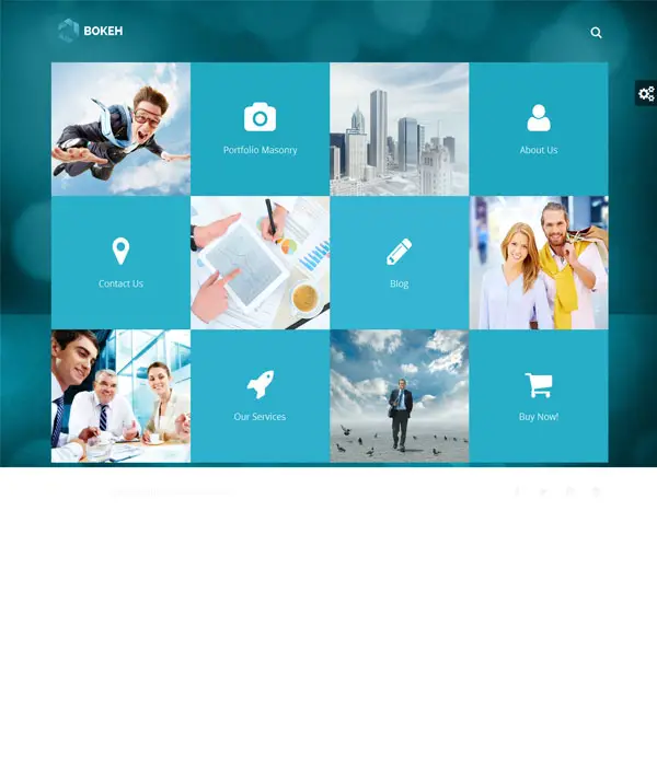 Bokeh-HTML5 bootstrap Template for Portfolio & Business
