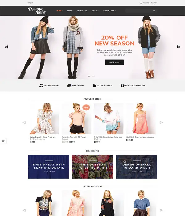 Decima-Responsive Bootstrap eCommerce HTML Template