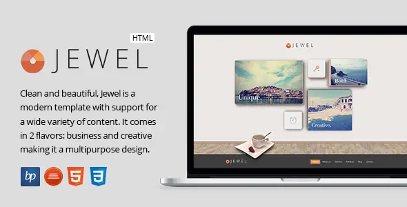 Jewel - Responsive Business HTML5 Bootstrap Template