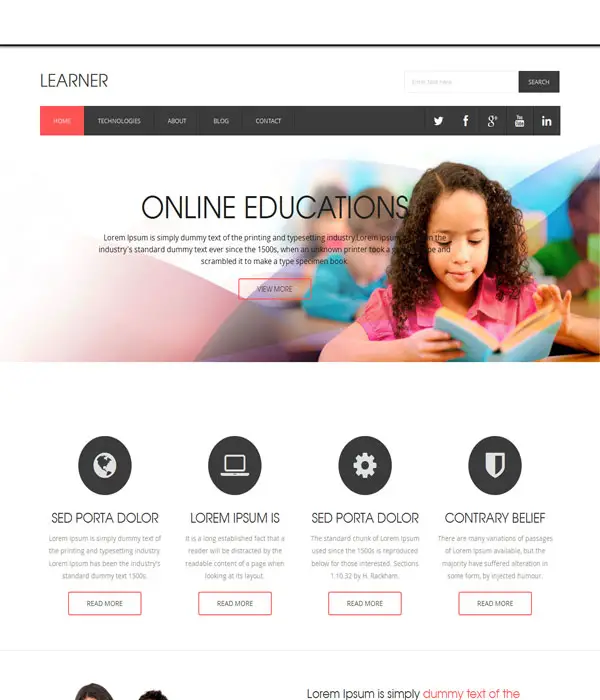 Lambda - Multi-Purpose Bootstrap Template