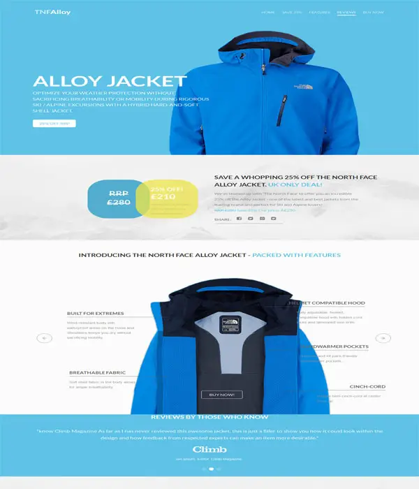 Tnf Alloy-Bootstrap E-commerce responsive html template free 