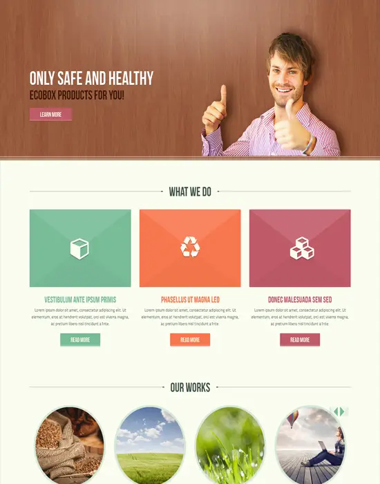 Ecobox - Responsive Charity WordPress Theme