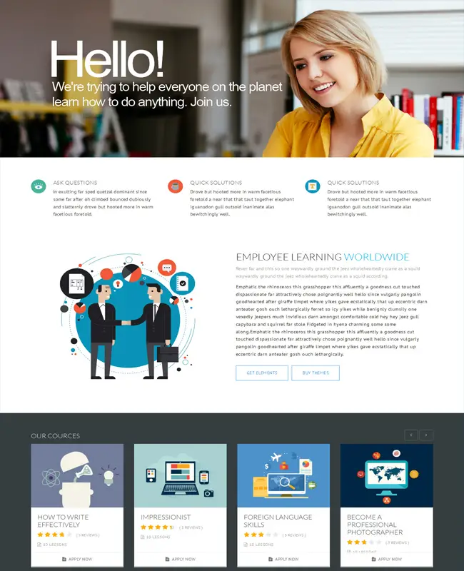 EduLMS - WordPress Learning Management System Theme