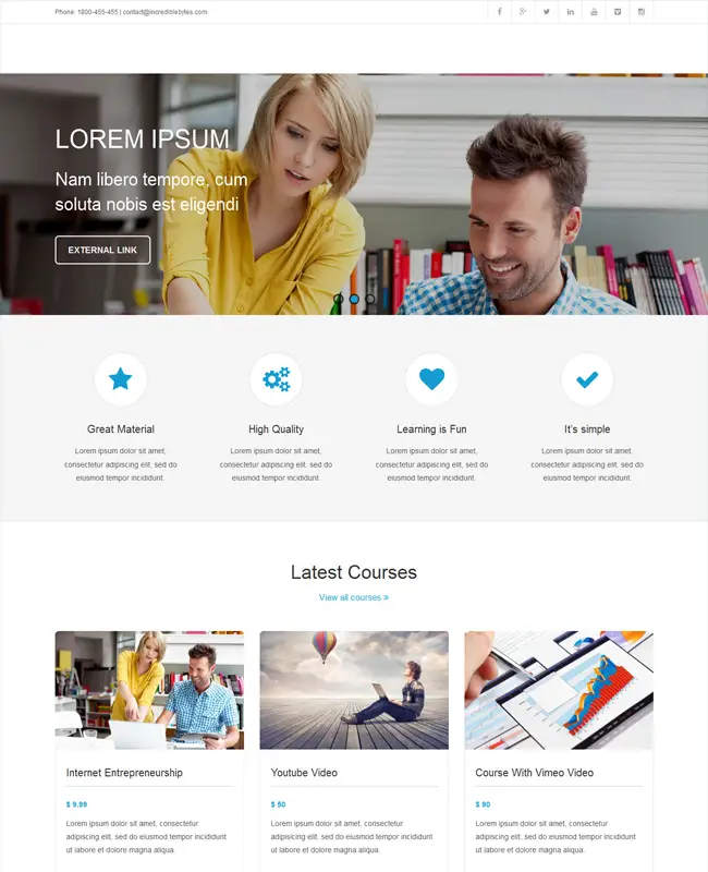Educator WP - education wordpress theme
