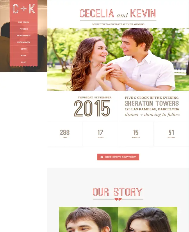 Eternity - Wedding WordPress Theme