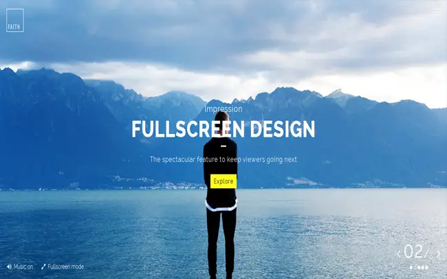 Faith - Creative Photography WordPress Theme