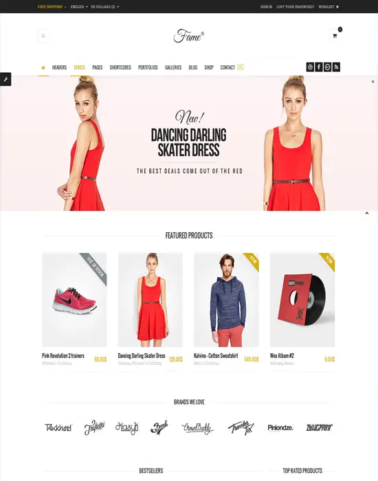 Fame - MultiPurpose WordPress Theme for Fashion