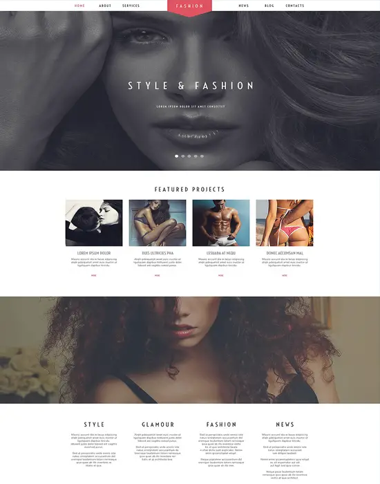 Fashion - WordPress Stylist Theme