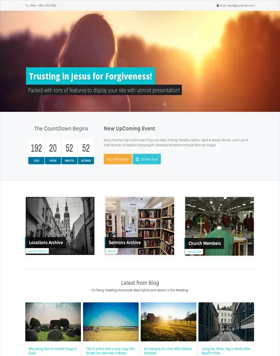 Hopes -WordPress Church & Multi-Purpose Theme
