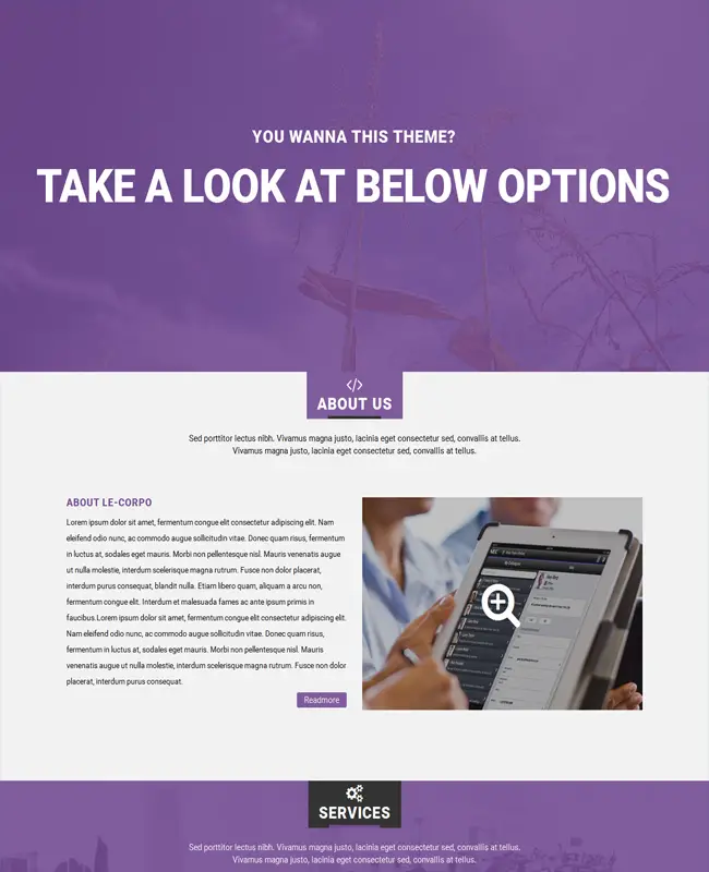 Lecorpo - Creative Business WordPress Theme 