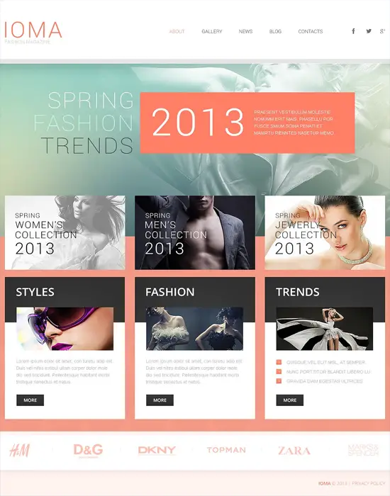 Loma - Fashion Magazine WordPress Theme