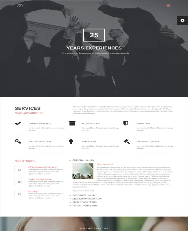 MONOPOL - Lawyers & Business WordPress Multipurpose Theme