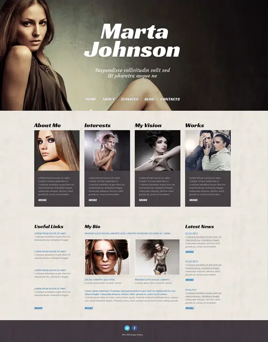 Marta Johnson - Fashion Responsive WordPress Theme