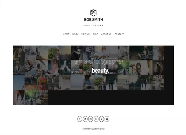 Photographer - WordPress Responsive Theme For Photographers