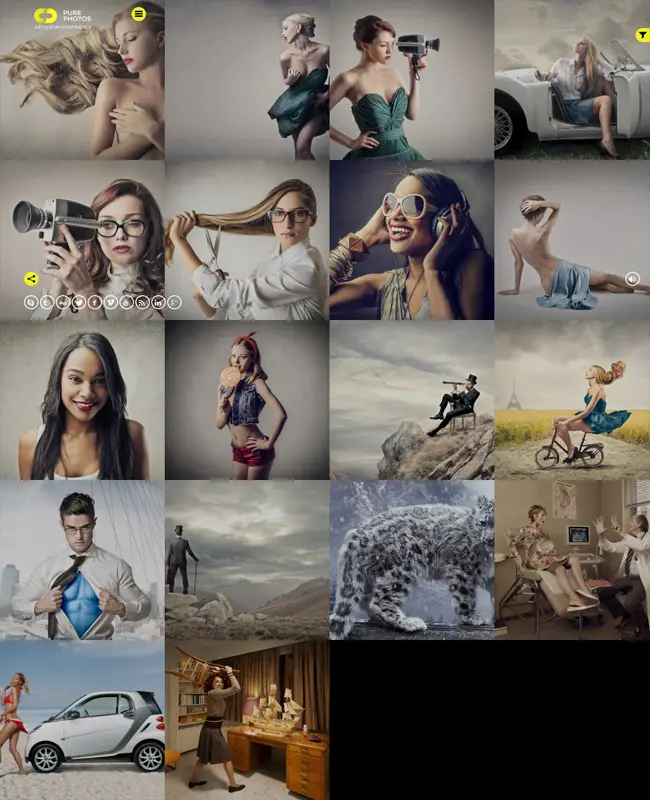 Pure Photo - Multi-Purpose WordPress Theme