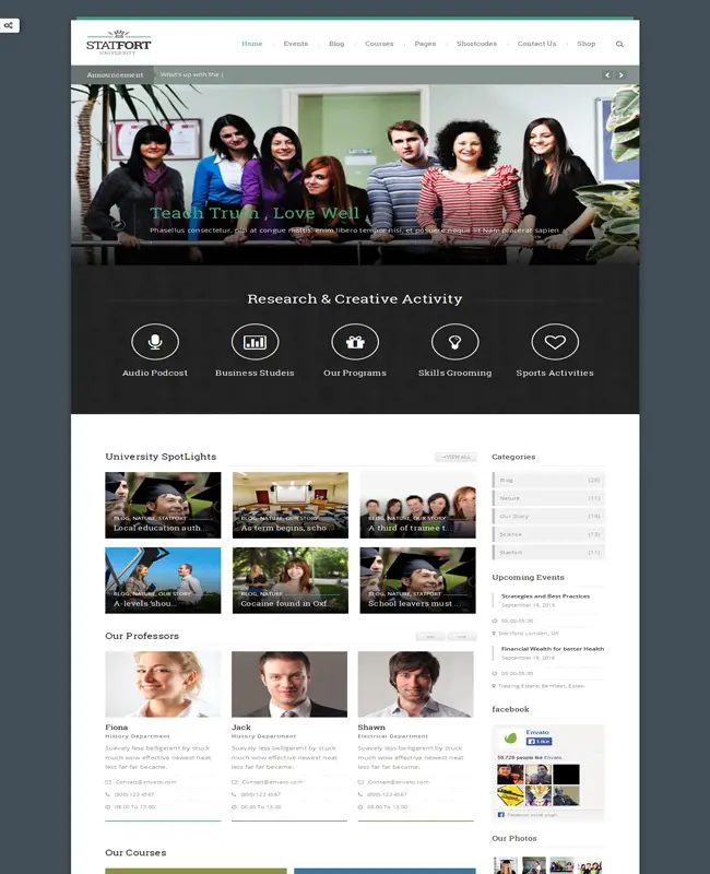 The Keynote - Education Conference / Meeting WordPress Theme