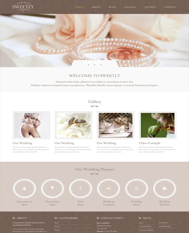Sweetly -Best WordPress Theme