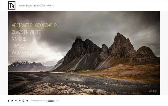 Trend - WordPress Responsive Elegant Photography Theme
