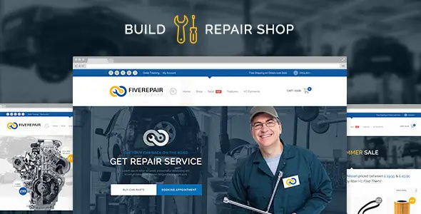 456Repair - WordPress eCommerce Theme