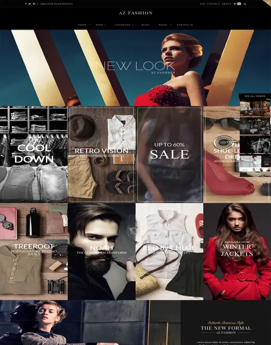 AZ - Multi Retail & Concept WordPress E-Commerce Responsive Theme