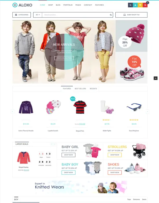 Aloxo - WordPress Responsive WooCommerce Theme