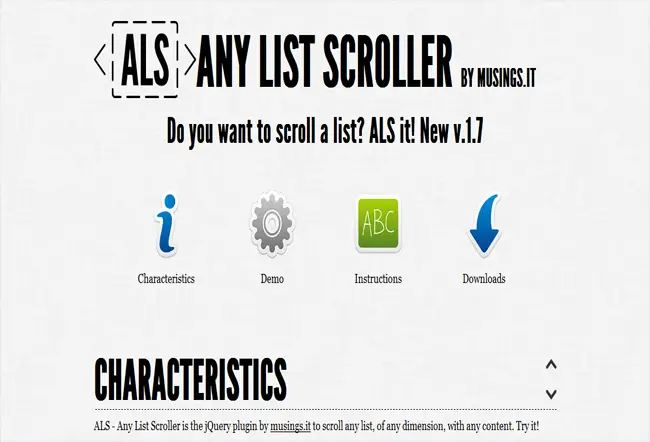 Any list Scroller - Section based Free listing animation scroller Plugin