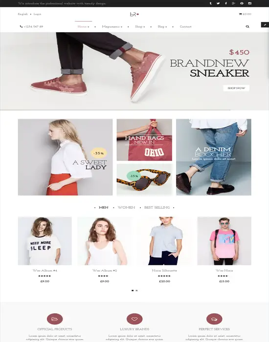 BROMIC - WordPress best WooCommerce Themes