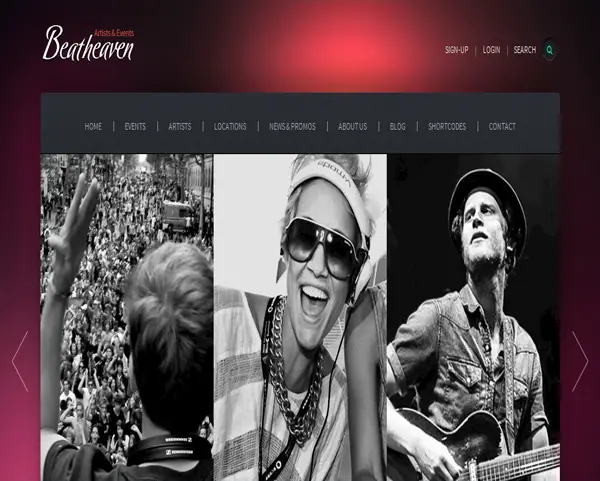 Beatheaven - Music WordPress Theme