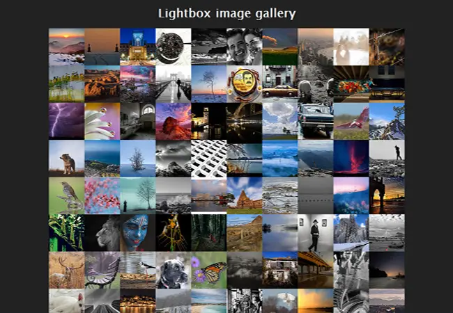 Blueimp - Responsive touch-enabled customizable image & video gallery