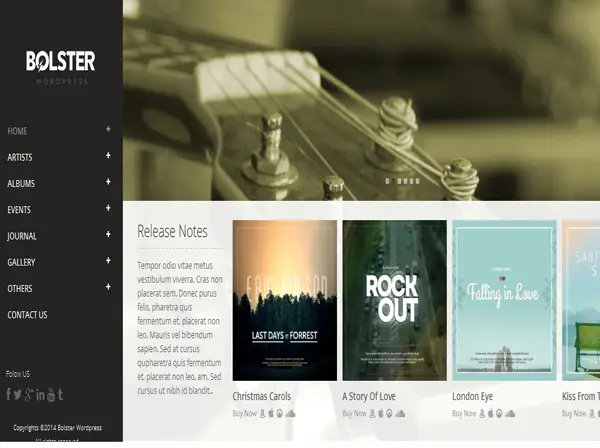 Spikes - Creative Music Band WordPress Theme