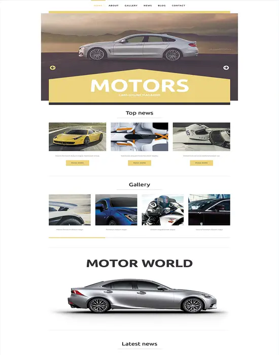 Car Club - Car Responsive WordPress Theme