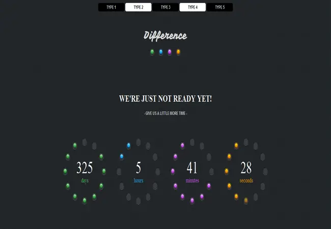 Difference - CountDown Premium Plugin
