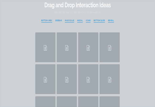 Dragged - Drag and Drop Interaction Ideas with jQuery & css3