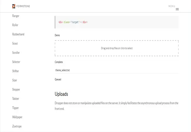 Dropper - A jQuery plugin for simple drag and drop uploads