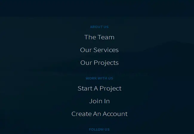 Full-Screen - Pop-Out CSS3 and jQuery free Navigation menu