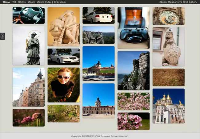 Grid Gallery - jQuery Responsive and smooth gallery plugin