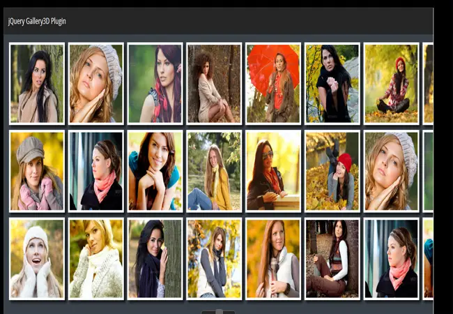 ImgGallery - jQuery Image Gallery with 3D Effects