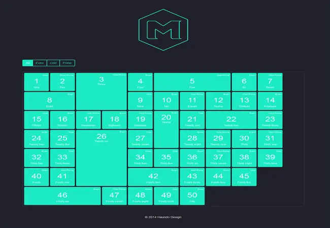 Magnet - Layouts jQuery Filter plugin 