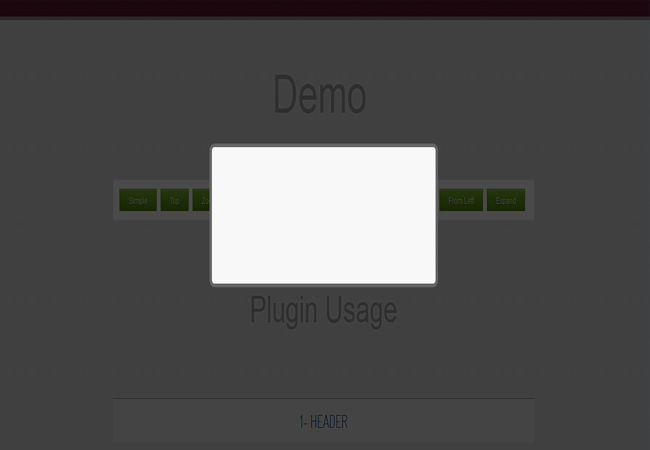 Moa Modal - Awesome jquery dialog box & Modal Window Plugin